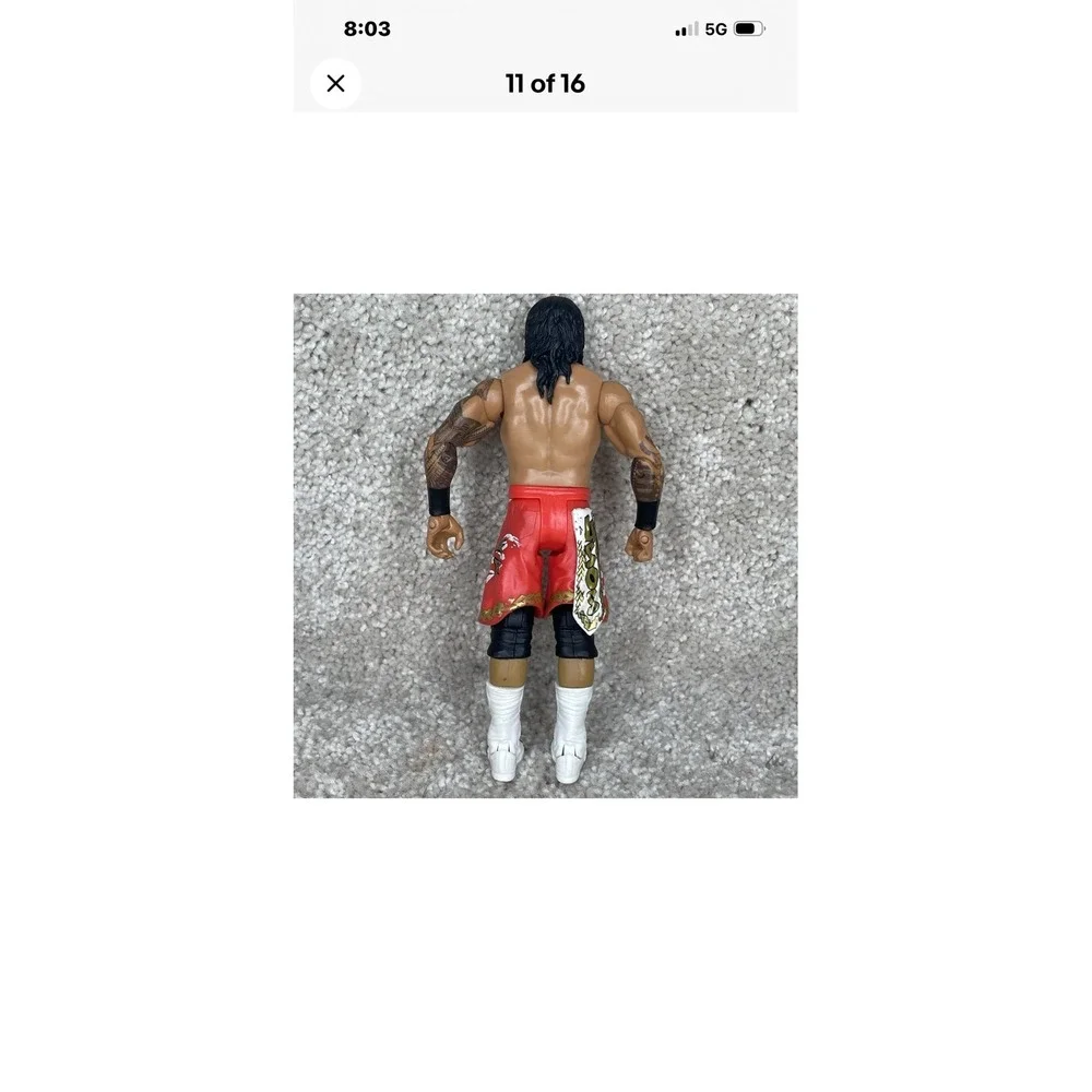 Mattel WWE Action Figures Unisex 7in Multicolor Excellent Ultimate Warrior Lot